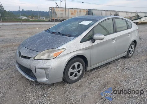 2012 Toyota Prius Three from USA, damaged, VIN JTDKN3DU7C5489688
